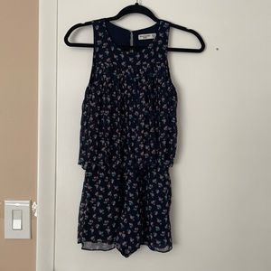 abercrombie kids floral romper